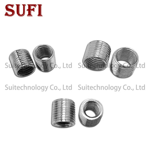 5pcs internal and external teeth adapter screw M14 M12 M10 M8 M6  wire opening conversion screw M10*1 external teeth For DIY